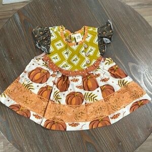Wildflowers size 18 months pumpkin top